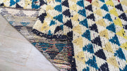 Handmade Berber Rug - 190 x 92 cm || 6.23 x 3.02 feet - KENZA & CO
