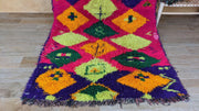Vintage Boujaad rug, 280 x 160 cm || 9.19 x 5.25 feet - KENZA & CO