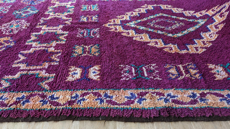 Vintage Boujaad rug, 510 x 210 cm || 16.73 x 6.89 feet - KENZA & CO