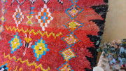 Vintage Boujaad rug, 280 x 165 cm || 9.19 x 5.41 feet - KENZA & CO
