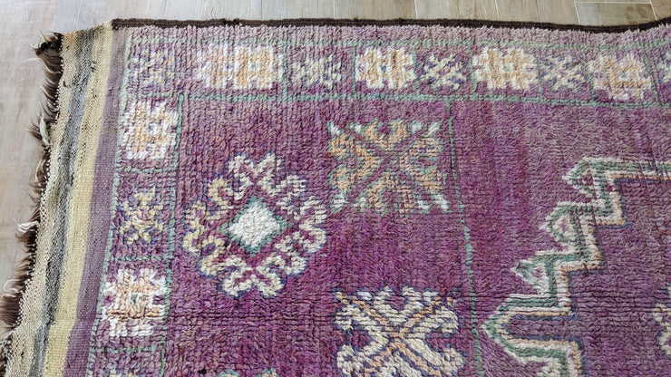 Vintage Boujaad rug, 270 x 138 cm || 8.86 x 4.53 feet - KENZA & CO