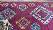 Vintage Boujaad rug, 425 x 200 cm || 13.94 x 6.56 feet - KENZA & CO
