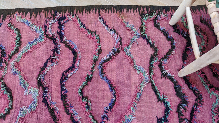 Vintage Boujaad rug, 455 x 180 cm || 14.93 x 5.91 feet - KENZA & CO
