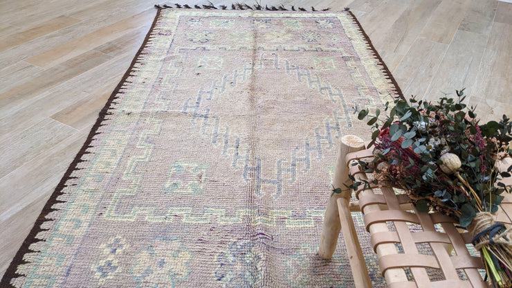 Vintage Boujaad rug, 280 x 140 cm || 9.19 x 4.59 feet - KENZA & CO