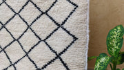 Handmade Azilal rug - 150 x 100 cm || 4.92 x 3.28 feet - KENZA & CO