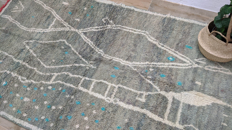 Handmade Azilal rug, 260 x 150 cm || 8.53 x 4.92 feet - KENZA & CO