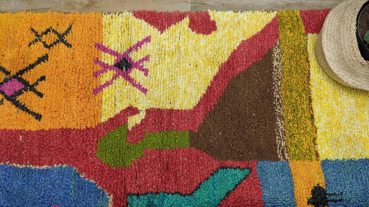 Large Azilal rug, 285 x 165 cm || 9.35 x 5.41 feet - KENZA & CO