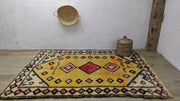 Vintage Boujaad rug, 225 x 165 cm || 7.38 x 5.41 feet - KENZA & CO