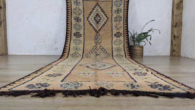 Vintage Boujaad rug, 400 x 155 cm || 13.12 x 5.09 feet - KENZA & CO